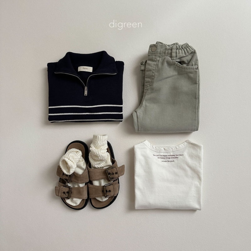 Digreen - Korean Children Fashion - #fashionkids - Letter Tee - 12