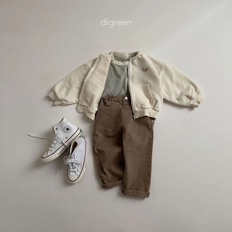 Digreen - Korean Children Fashion - #fashionkids - Line Long Tee - 6