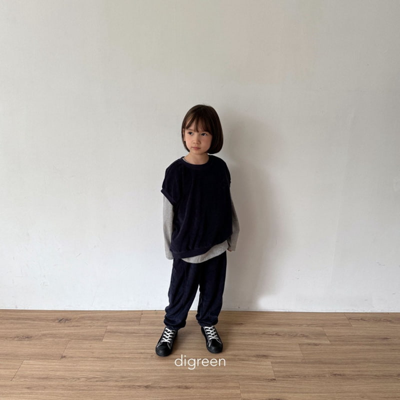 Digreen - Korean Children Fashion - #discoveringself - Terry Pants - 4