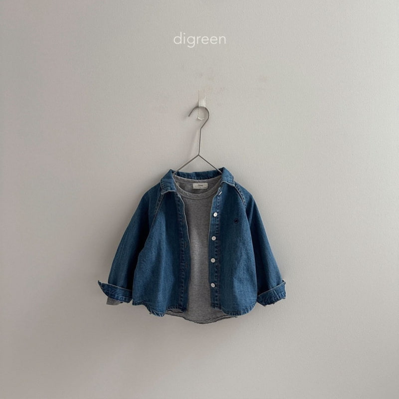 Digreen - Korean Children Fashion - #kidsstore - Denim Gran Shirts - 7