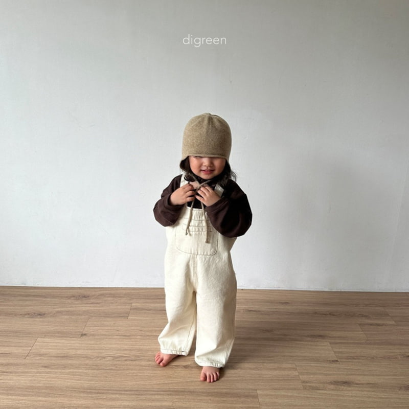 Digreen - Korean Children Fashion - #kidsstore - Pocket Overalls - 12