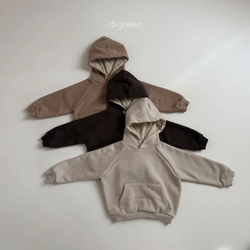 Digreen - Korean Children Fashion - #kidsstore - Butter Hoodie Top - 3