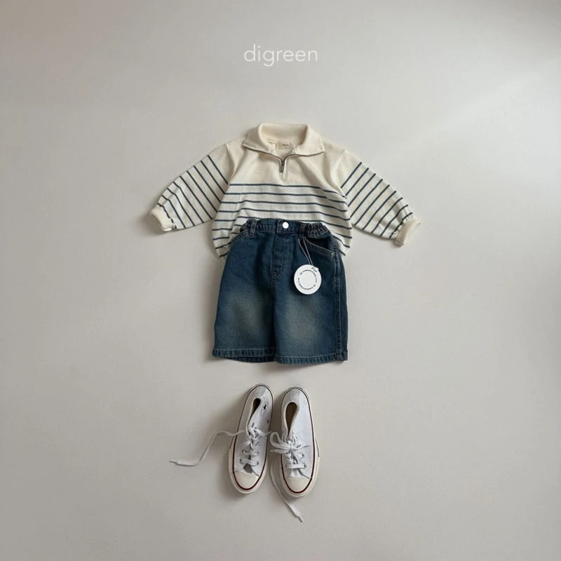 Digreen - Korean Children Fashion - #Kfashion4kids - Half Open Knit Pullover - 4