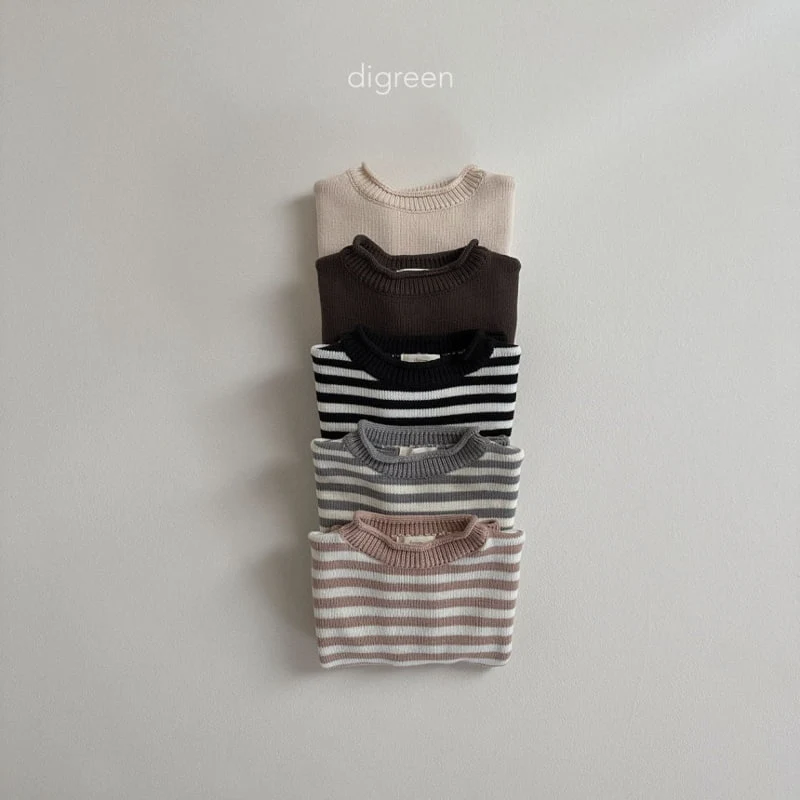 Digreen - Korean Children Fashion - #littlefashionista - Roll Knit Pullover - 5