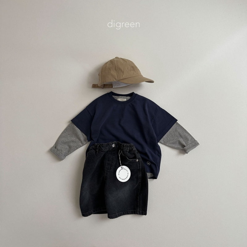 Digreen - Korean Children Fashion - #littlefashionista - Daily Short Sleeved Tee - 10