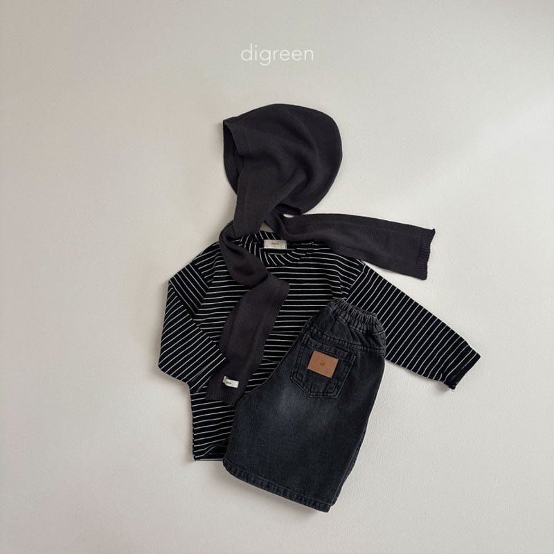 Digreen - Korean Children Fashion - #magicofchildhood - Burmuda Denim Pants - 9