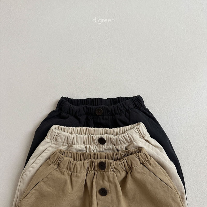 Digreen - Korean Children Fashion - #littlefashionista - Eyelet Pants - 4