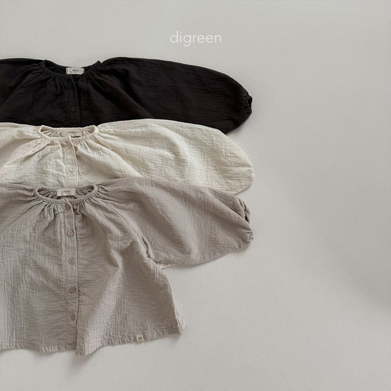 Digreen - Korean Children Fashion - #magicofchildhood - Volume Blouse - 3