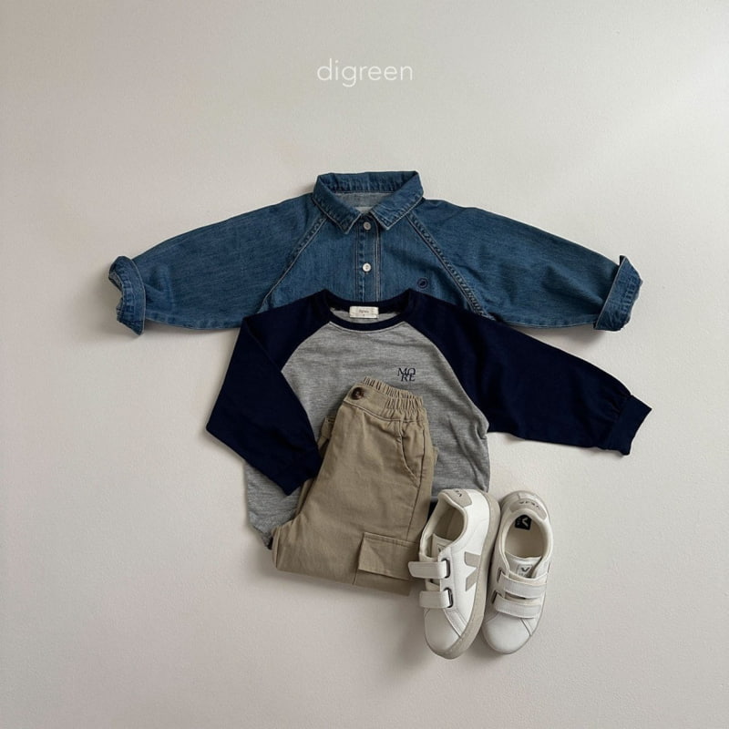 Digreen - Korean Children Fashion - #magicofchildhood - Denim Gran Shirts - 11