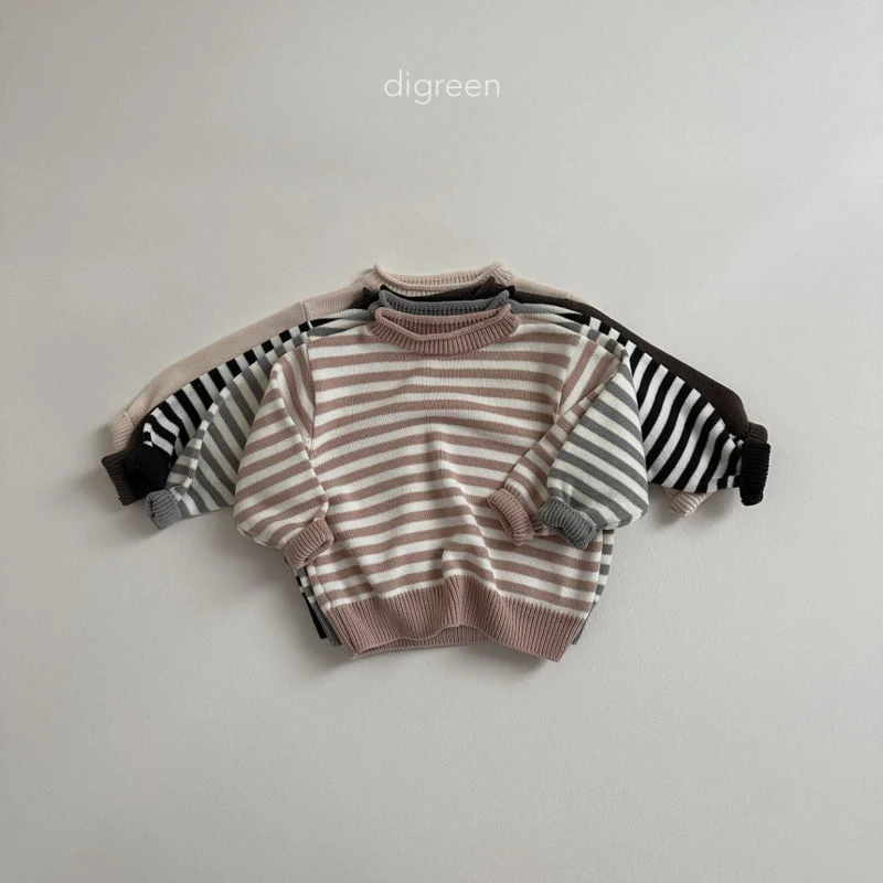 Digreen - Korean Children Fashion - #magicofchildhood - Roll Knit Pullover - 6