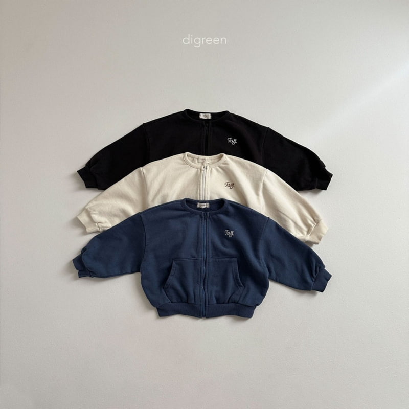 Digreen - Korean Children Fashion - #magicofchildhood - Toy Zip-up  - 5