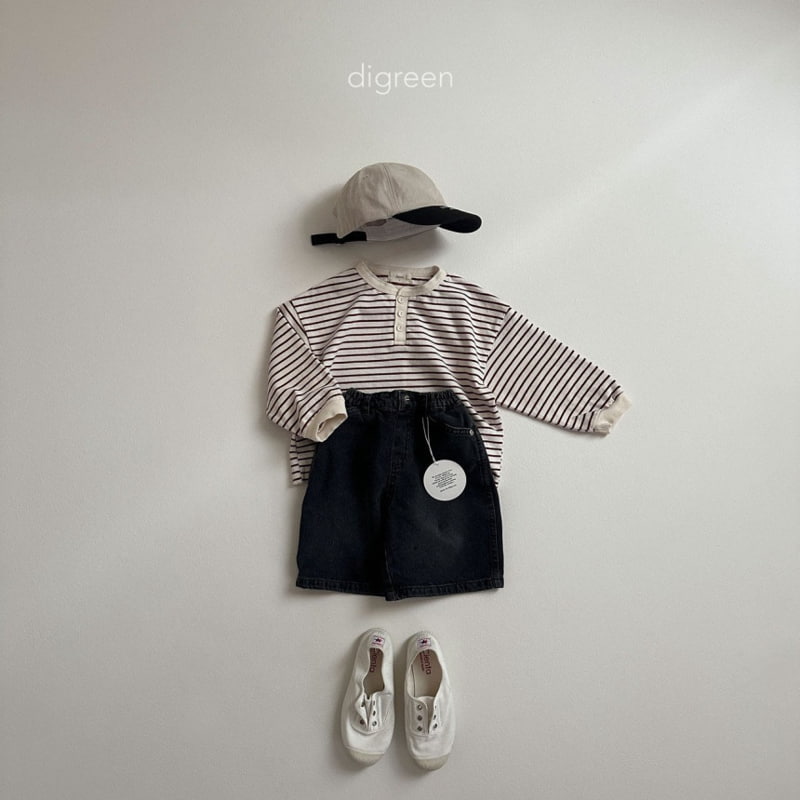 Digreen - Korean Children Fashion - #magicofchildhood - Stripe Tee - 11