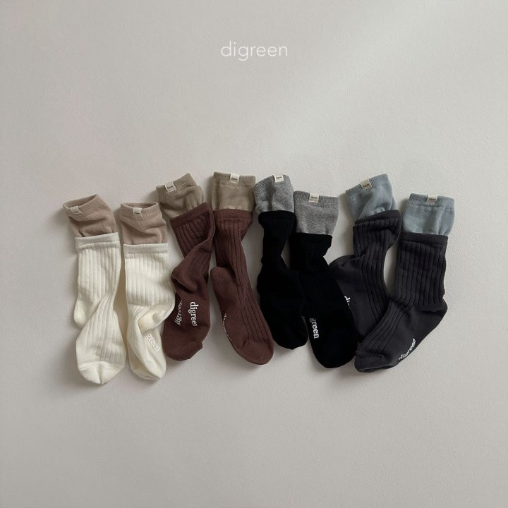 Digreen - Korean Children Fashion - #magicofchildhood - Layered Socks