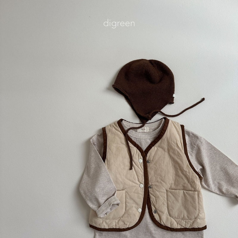 Digreen - Korean Children Fashion - #minifashionista - Reversible Vest - 8