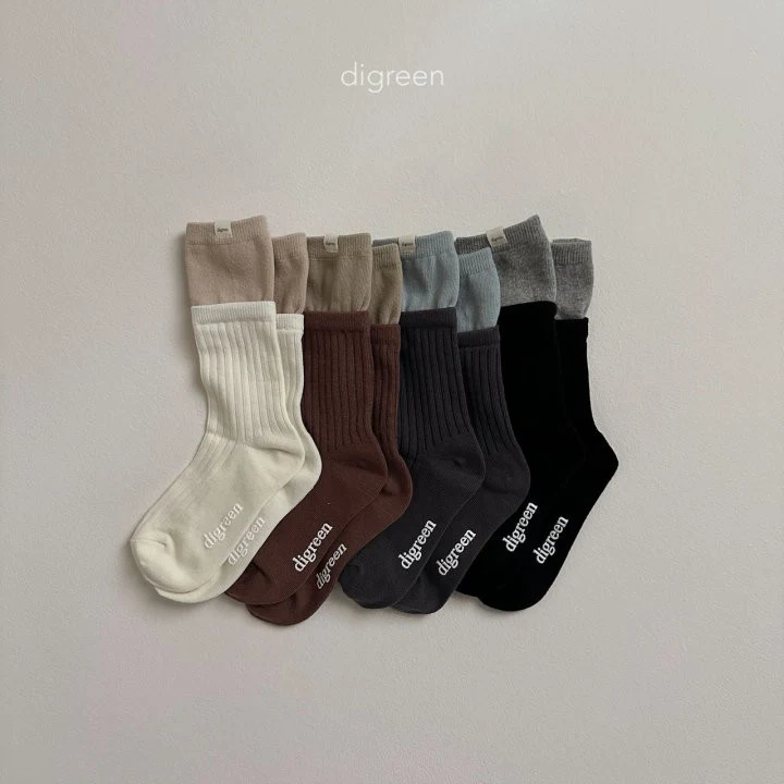 Digreen - Korean Children Fashion - #minifashionista - Layered Socks - 2