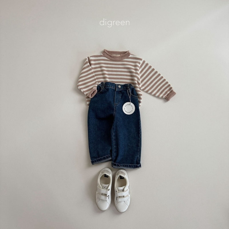 Digreen - Korean Children Fashion - #prettylittlegirls - Roll Knit Pullover - 8