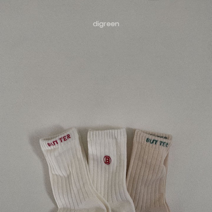 Digreen - Korean Children Fashion - #prettylittlegirls - Butter Socks - 5