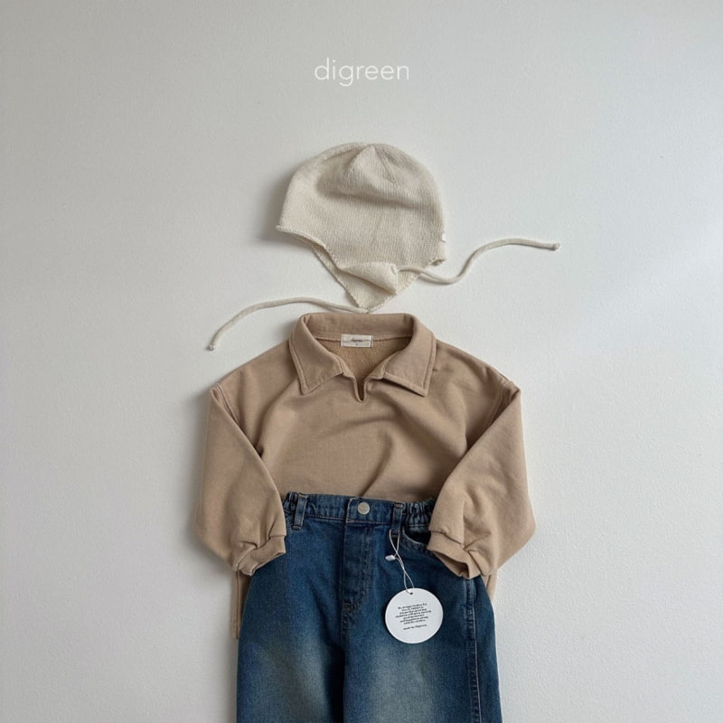 Digreen - Korean Children Fashion - #stylishchildhood - Collar Sweatshirts - 11