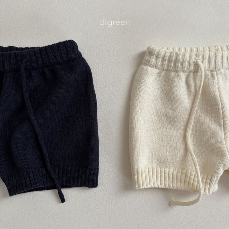 Digreen - Korean Children Fashion - #toddlerclothing - Hand Knit Half Pants - 4