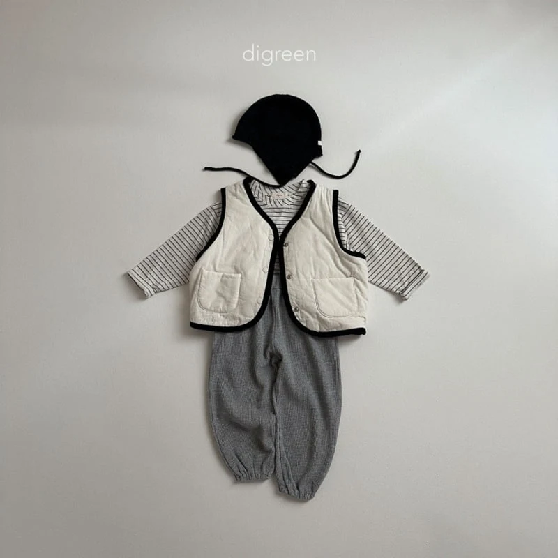 Digreen - Korean Children Fashion - #todddlerfashion - Reversible Vest - 10