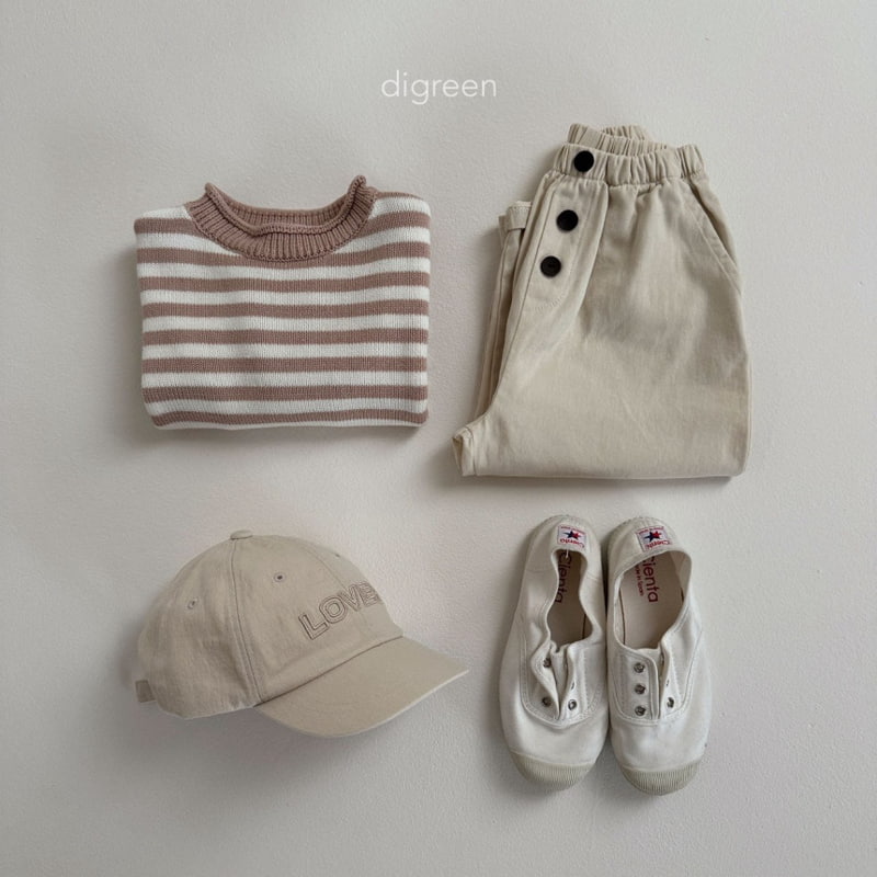 Digreen - Korean Children Fashion - #todddlerfashion - Eyelet Pants - 7