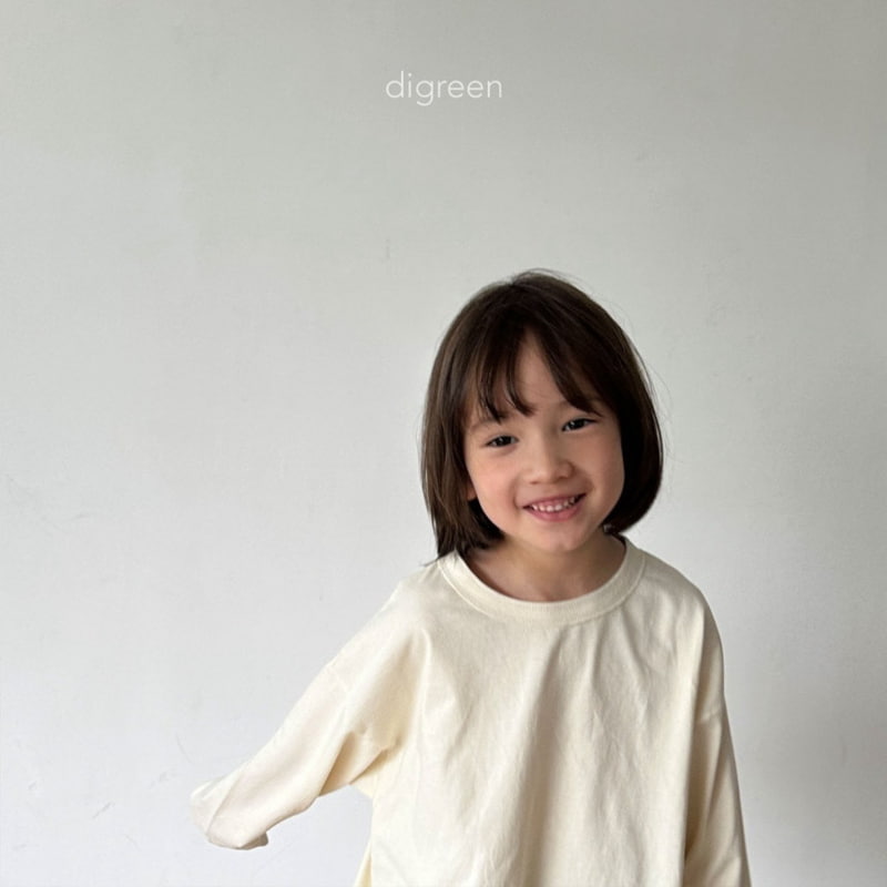 Digreen - Korean Children Fashion - #todddlerfashion - Basic Long Tee - 12