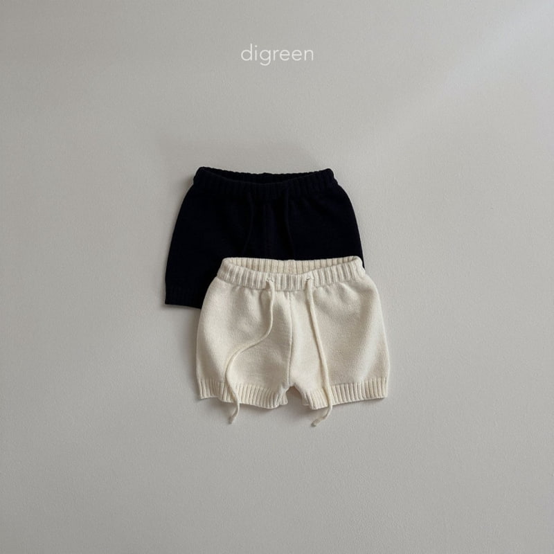 Digreen - Korean Children Fashion - #todddlerfashion - Hand Knit Half Pants - 2