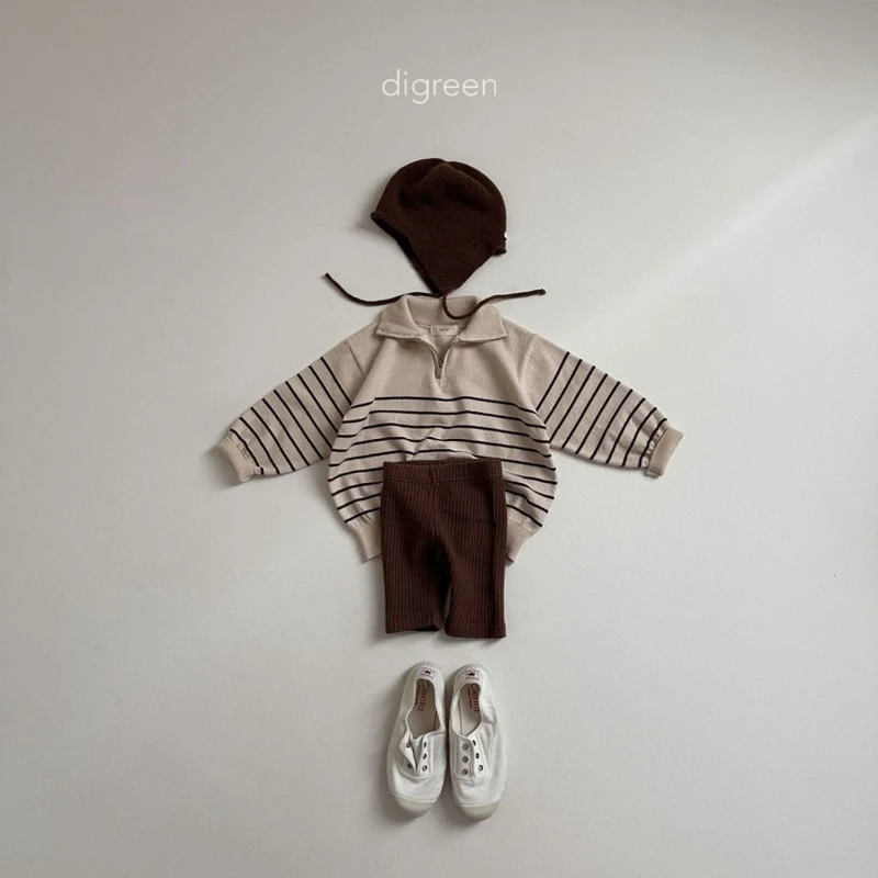 Digreen - Korean Children Fashion - #toddlerclothing - Half Open Knit Pullover - 9