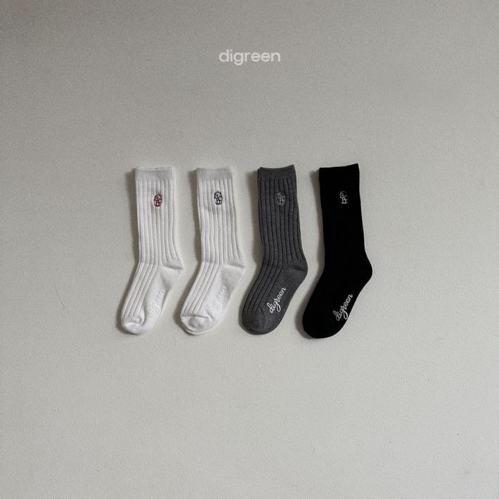 Digreen - Korean Children Fashion - #todddlerfashion - ABC Socks - 4