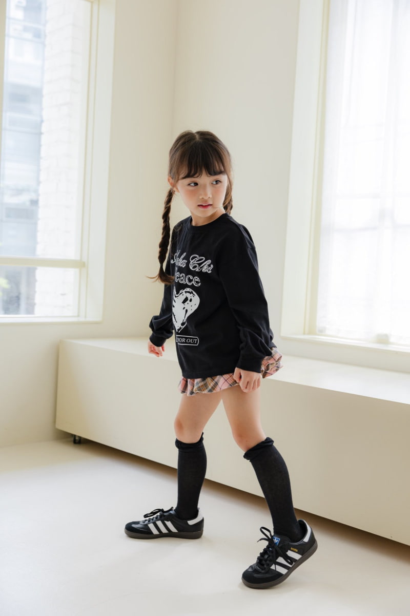 Dore Dore - Korean Children Fashion - #Kfashion4kids - Heart Long Tee - 5