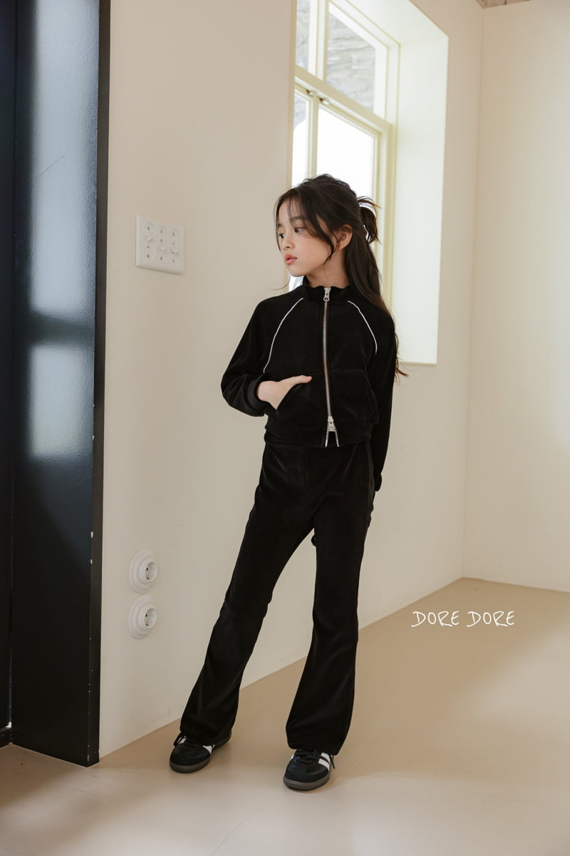 Dore Dore - Korean Children Fashion - #childofig - Veloure Bootscut Pants