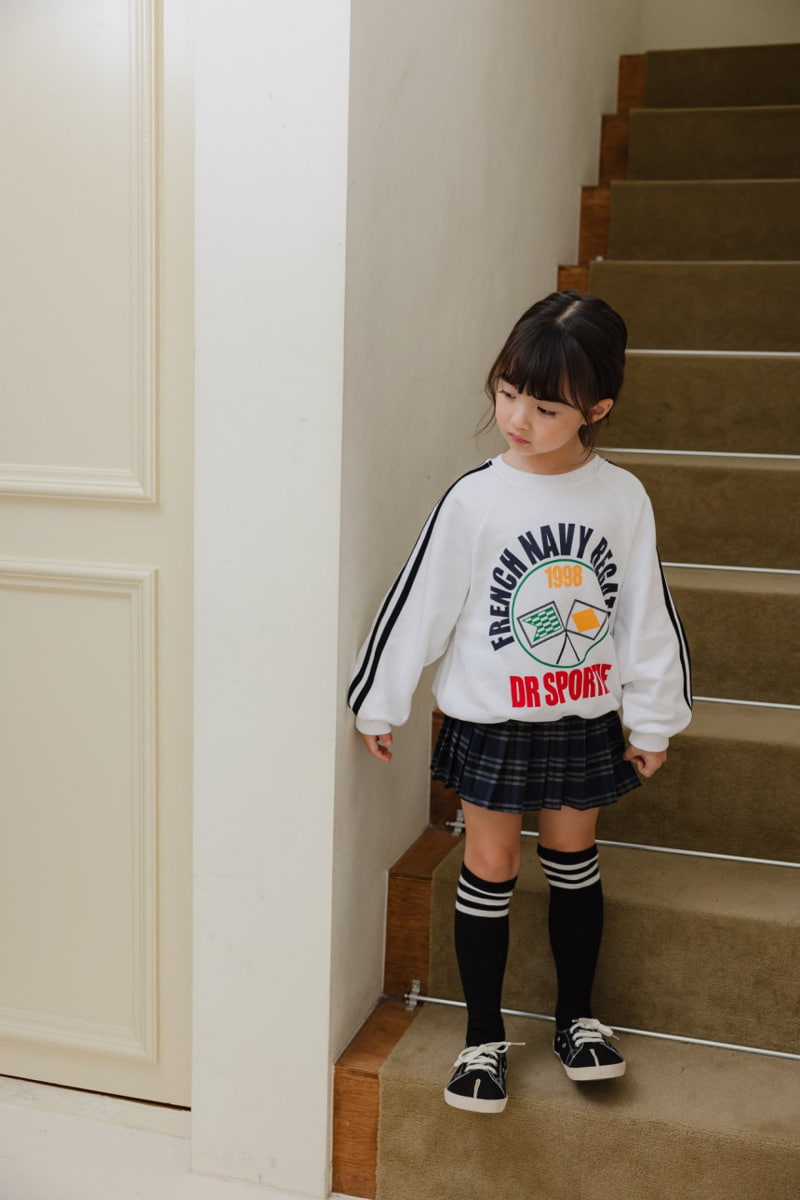 Dore Dore - Korean Children Fashion - #childofig - Tape Raglan Sweatshirts - 9