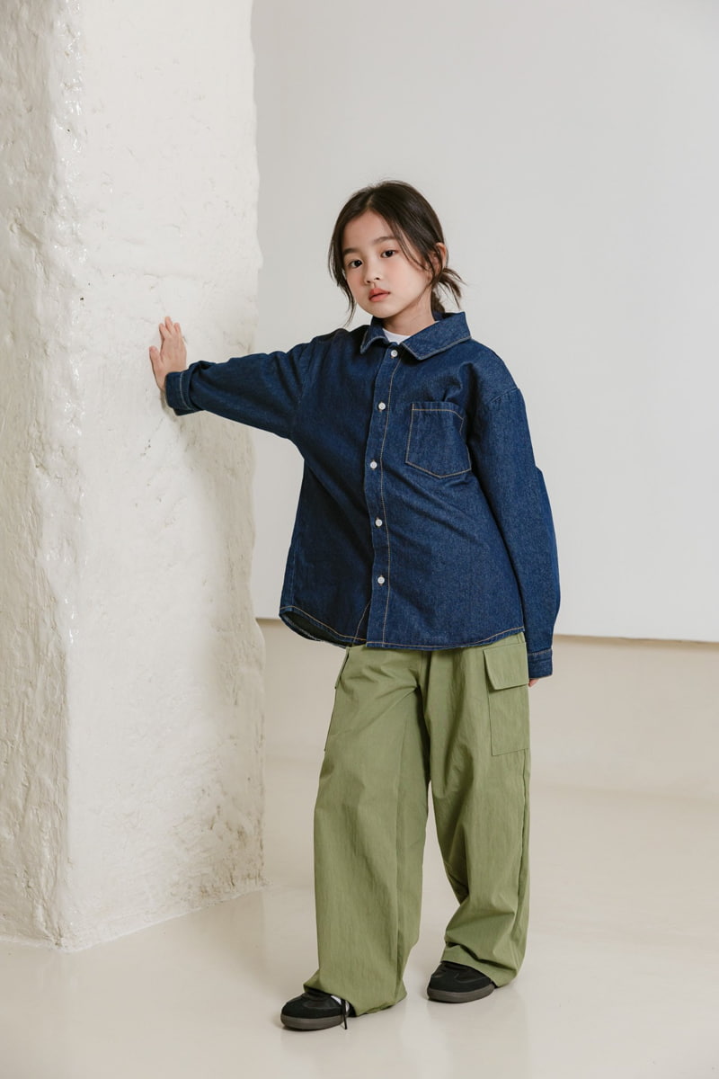 Dore Dore - Korean Children Fashion - #childofig - Denim Shirt - 7