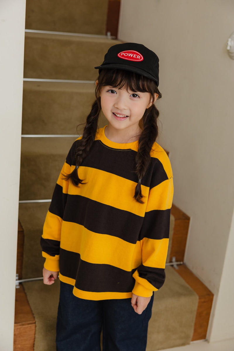 Dore Dore - Korean Children Fashion - #childofig - Honey Stripe Tee - 6