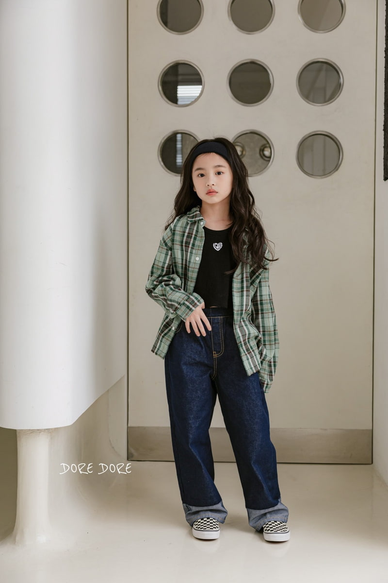 Dore Dore - Korean Children Fashion - #childofig - Check Shirt - 2