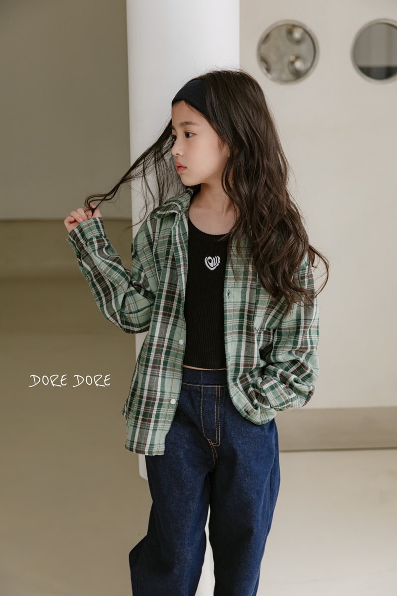 Dore Dore - Korean Children Fashion - #childofig - Check Shirt - 3