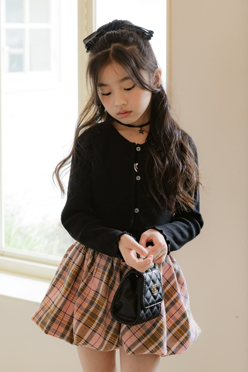 Dore Dore - Korean Children Fashion - #childrensboutique - Button Rib Cardigan - 5