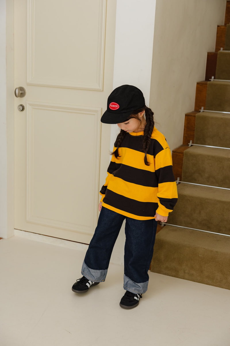 Dore Dore - Korean Children Fashion - #childrensboutique - Honey Stripe Tee - 7