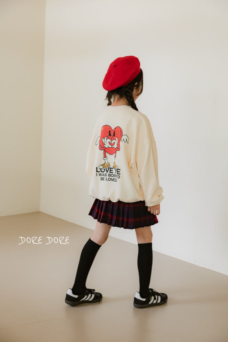 Dore Dore - Korean Children Fashion - #childrensboutique - Heart Wing Sweatshirts - 6