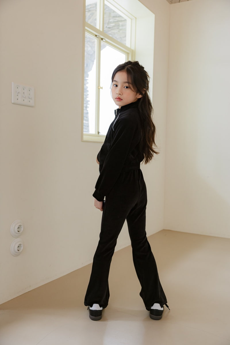 Dore Dore - Korean Children Fashion - #designkidswear - Veloure Bootscut Pants - 3