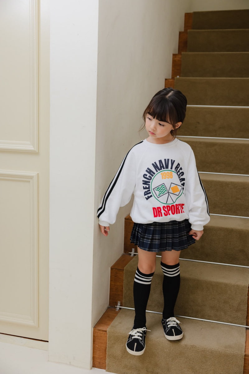 Dore Dore - Korean Children Fashion - #designkidswear - Tape Raglan Sweatshirts - 11