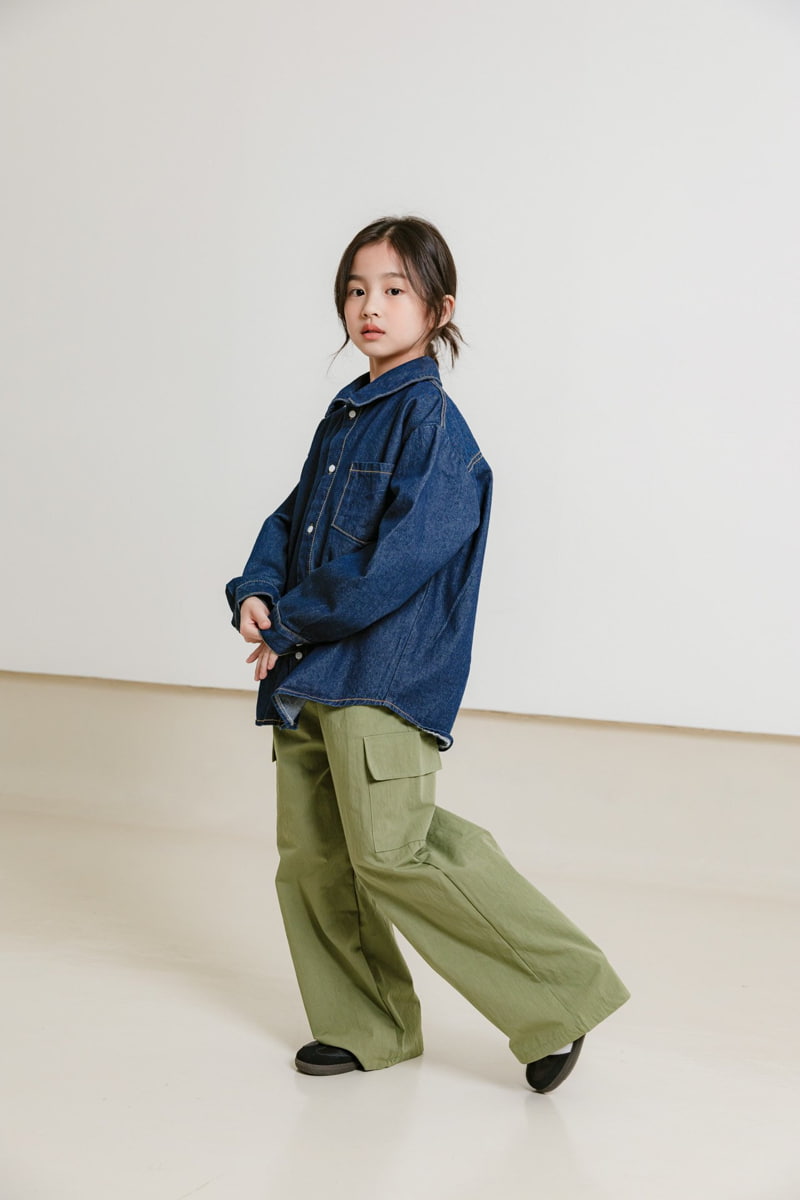 Dore Dore - Korean Children Fashion - #designkidswear - Denim Shirt - 10