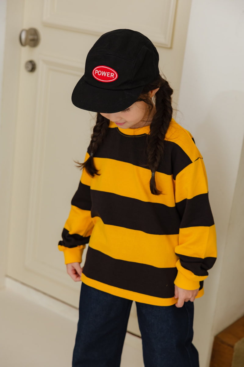 Dore Dore - Korean Children Fashion - #designkidswear - Honey Stripe Tee - 8