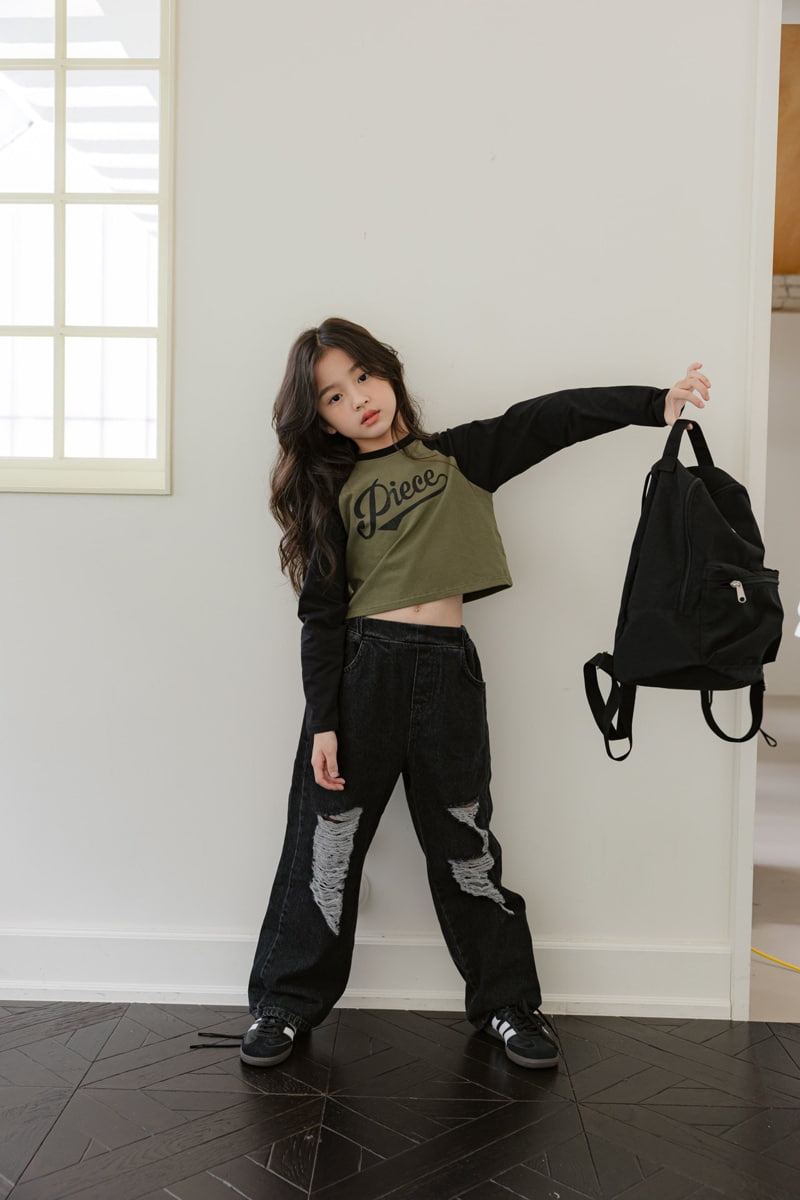 Dore Dore - Korean Children Fashion - #discoveringself - Autumn Vintage Jeans - 8