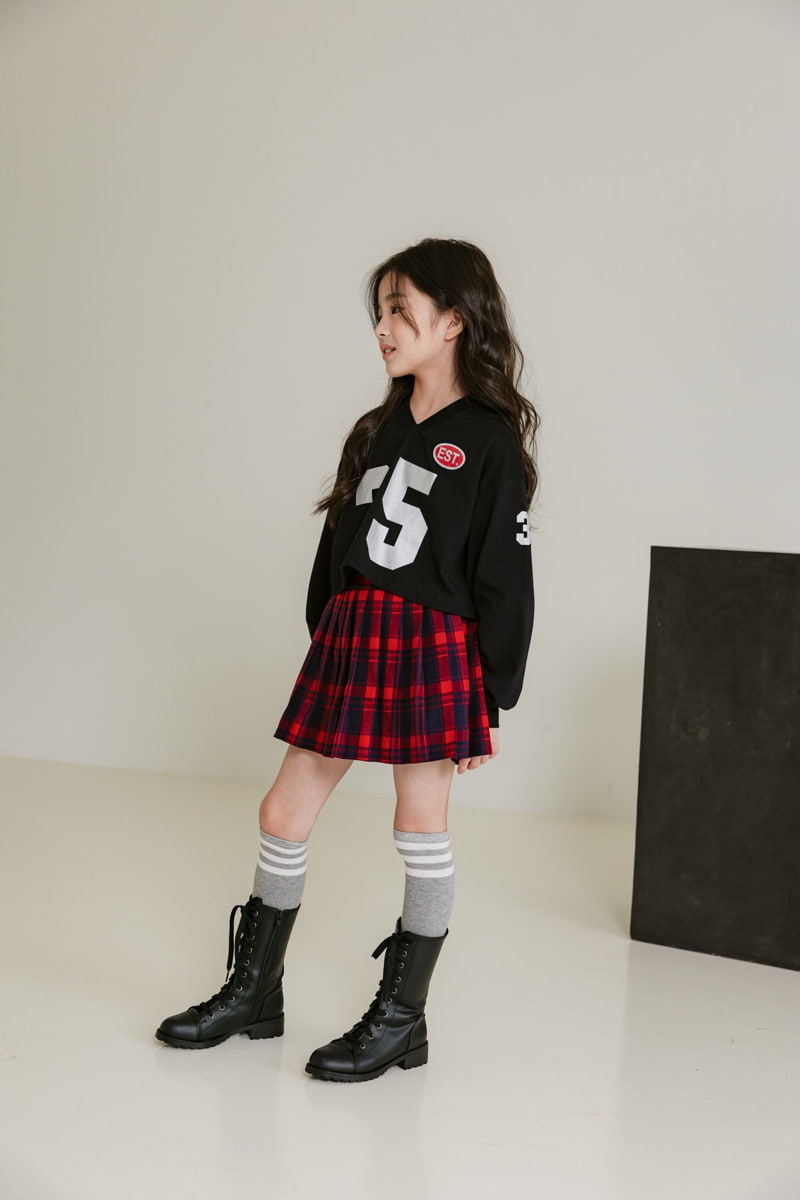 Dore Dore - Korean Children Fashion - #discoveringself - 35 V Neck Crop Tee - 6