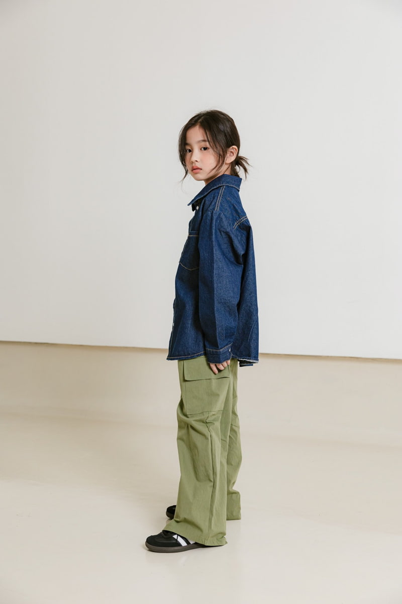 Dore Dore - Korean Children Fashion - #discoveringself - Denim Shirt - 11