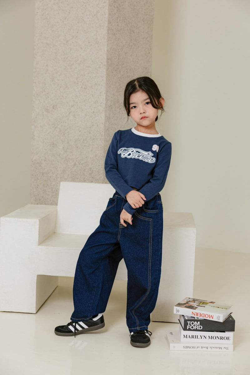 Dore Dore - Korean Children Fashion - #discoveringself - 91 Tape Crop Tee - 7