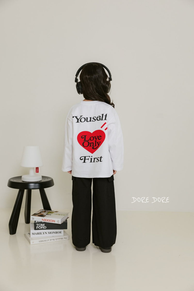 Dore Dore - Korean Children Fashion - #fashionkids - Yourself Heart Tee - 5