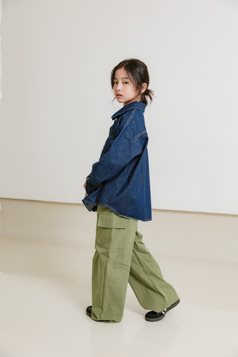 Dore Dore - Korean Children Fashion - #fashionkids - Denim Shirt - 12