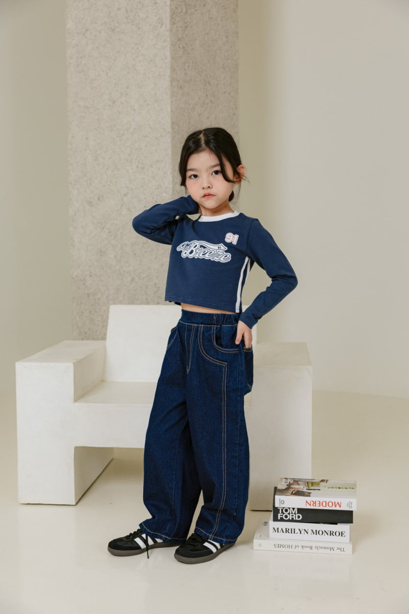 Dore Dore - Korean Children Fashion - #kidsshorts - 91 Tape Crop Tee - 9